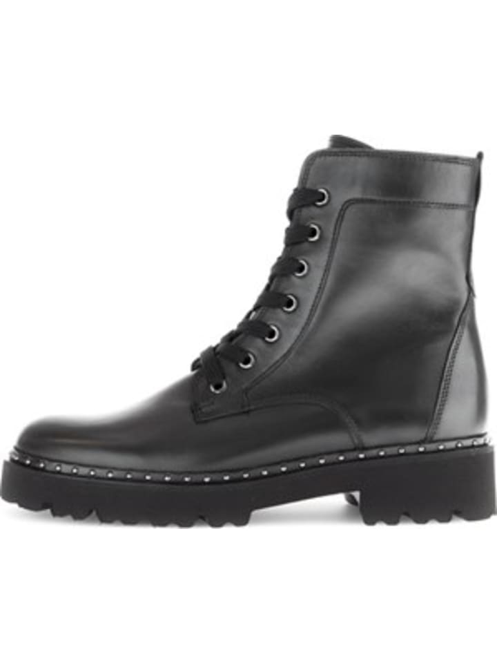 Schnürschuh in schwarz