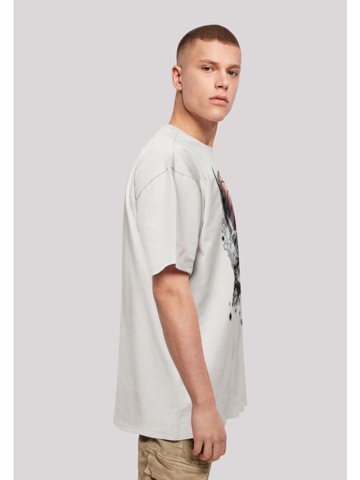 F4NT4STIC Heavy Oversize T-Shirt Basketball Adler in lightasphalt günstig  kaufen | limango