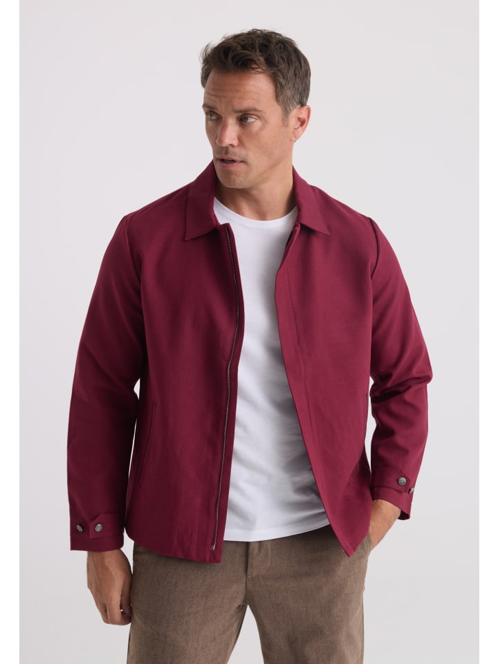 Jacke in Bordeaux