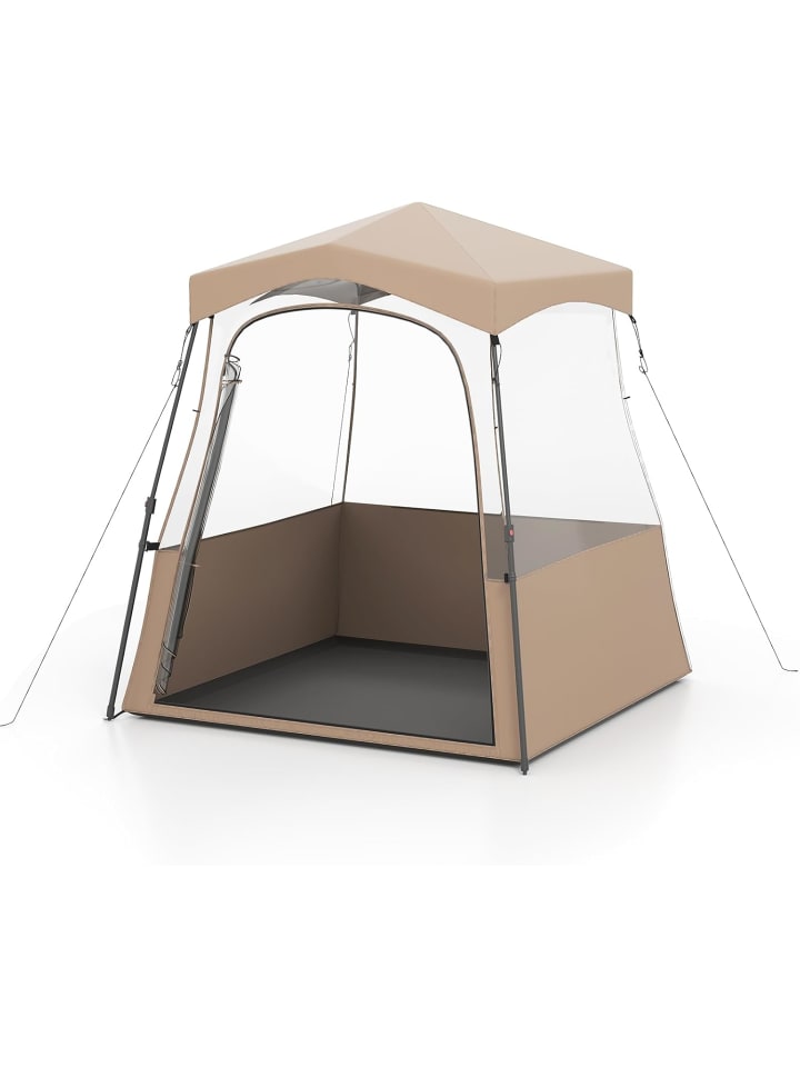 Pop up Zelt 180 x 180 x 193 cm in Sand