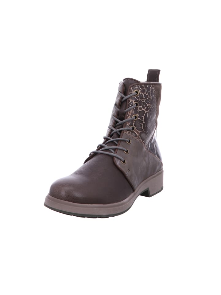 Schnürschuh in grau