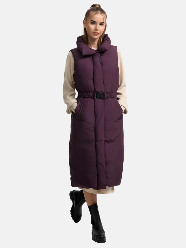 Longweste Abendlied XIV in Dusty Plum