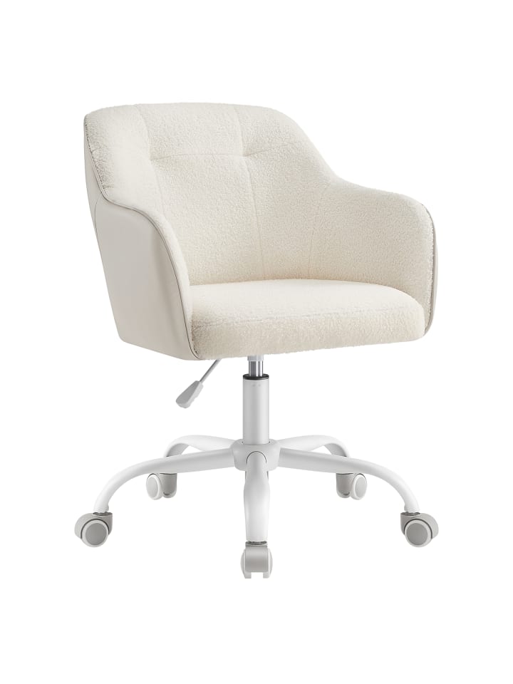 Bürostuhl Tyra in Weiß - (B)58 x (H)96 x (T)60.8 cm
