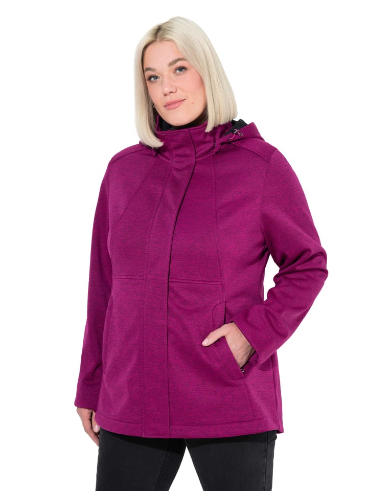 Softshelljacke in beere