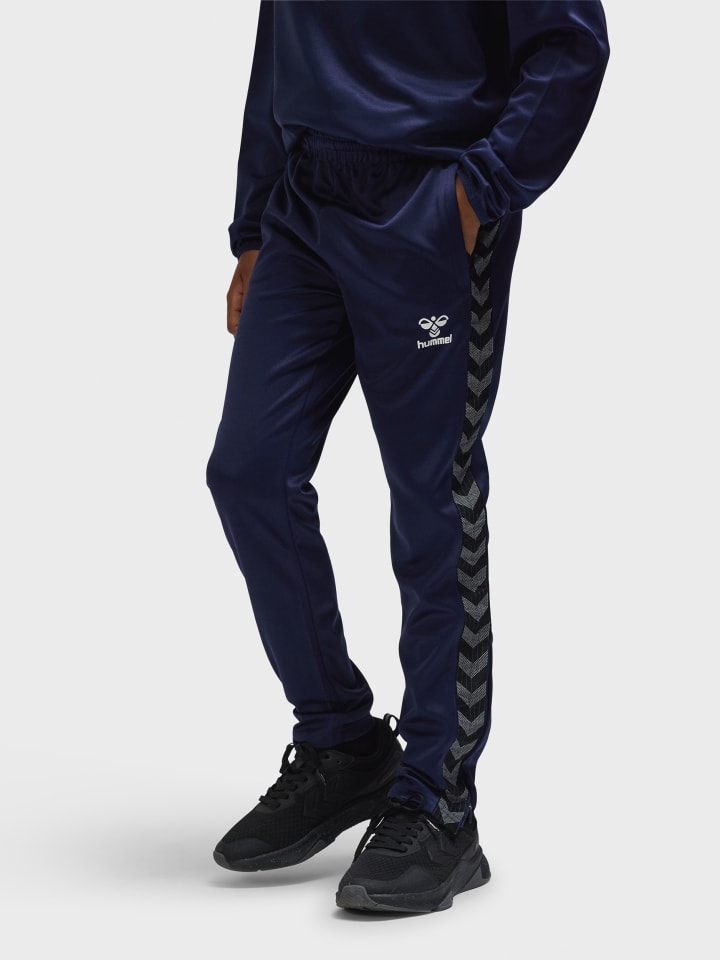 Verstellbare Taille Hose Hmlauthentic Kinder in MARINE