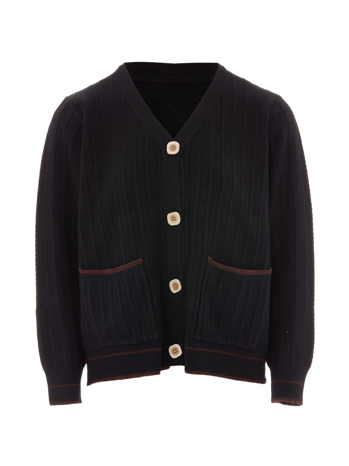 Damen Strickjacke in Schwarz