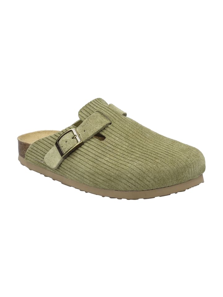 Clogs in Grün