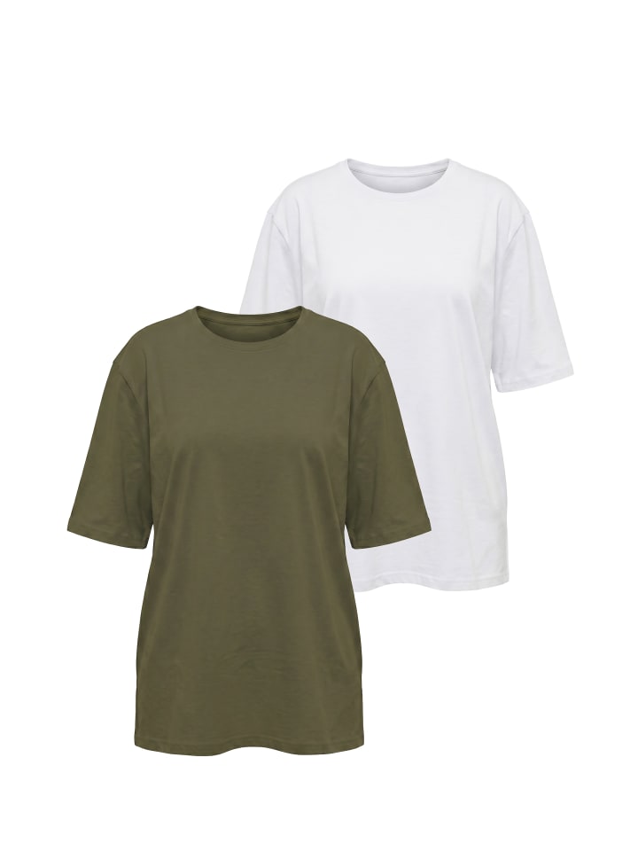 Shirt in dunkel khaki