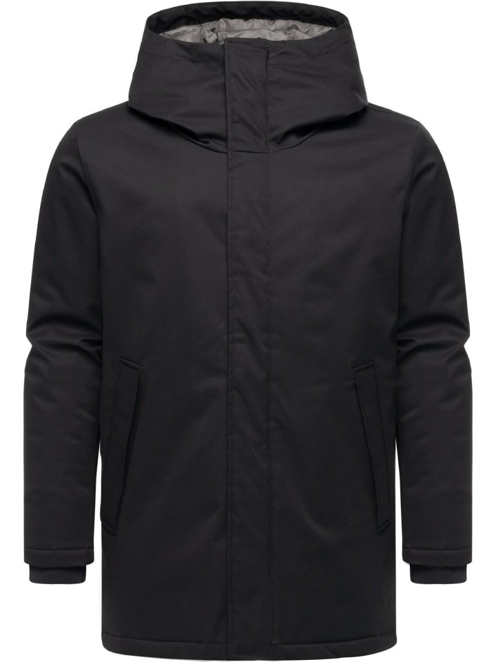 Kurzmantel Parcan Twill YOUMODO in Black