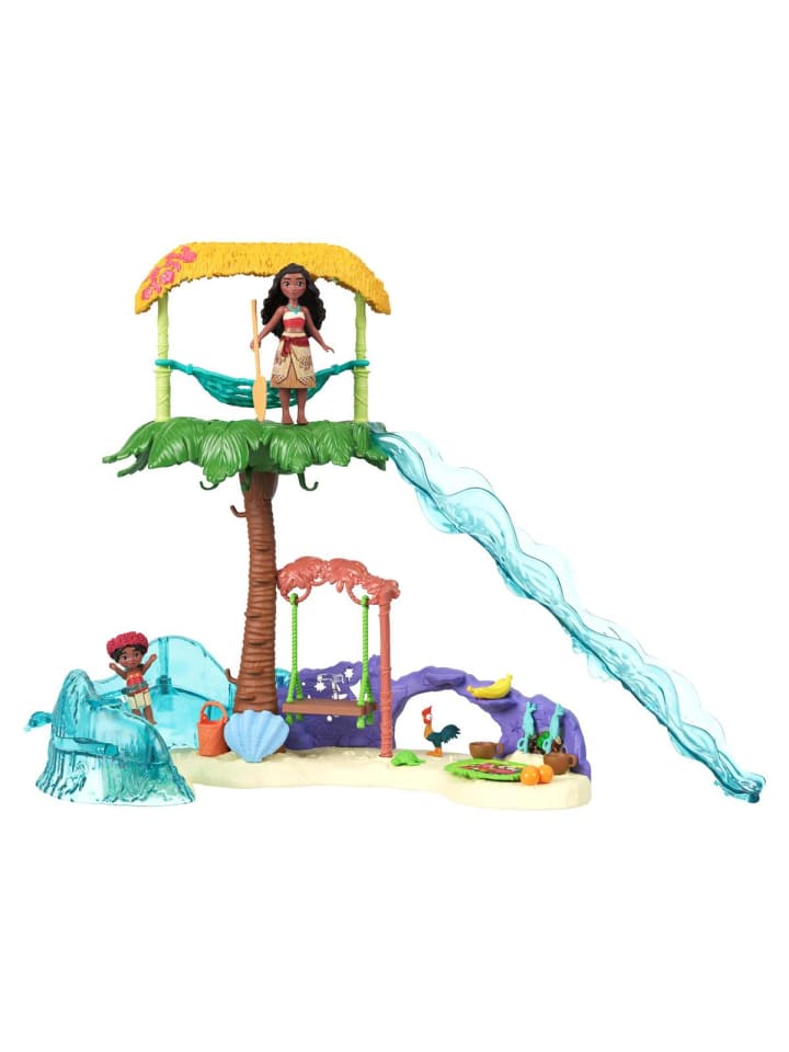 Disney Vaiana 2 Insel-Abenteuer Spielset und 2 kleine Puppen 3+