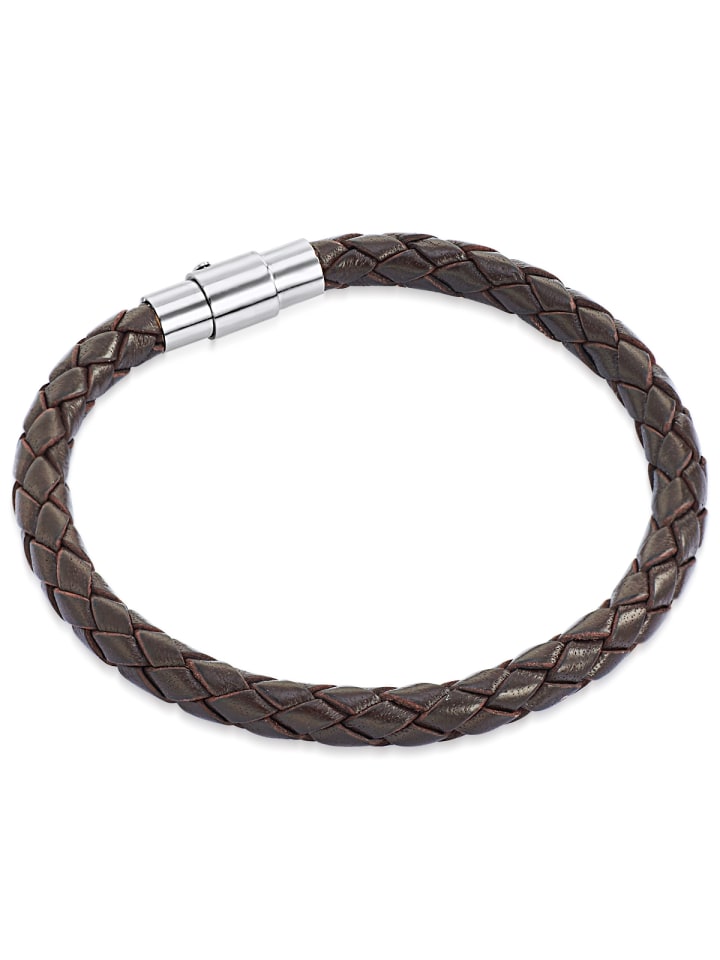 Leder-Armband aus Echtleder in braun