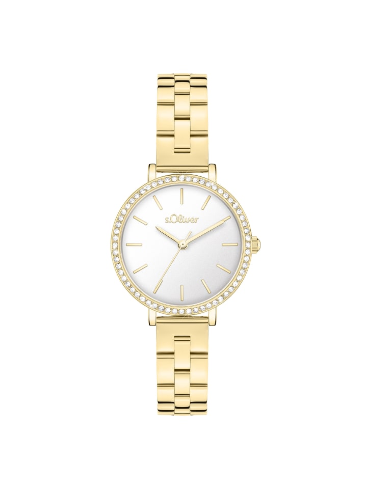 Armbanduhr Small Modern Shine in gold