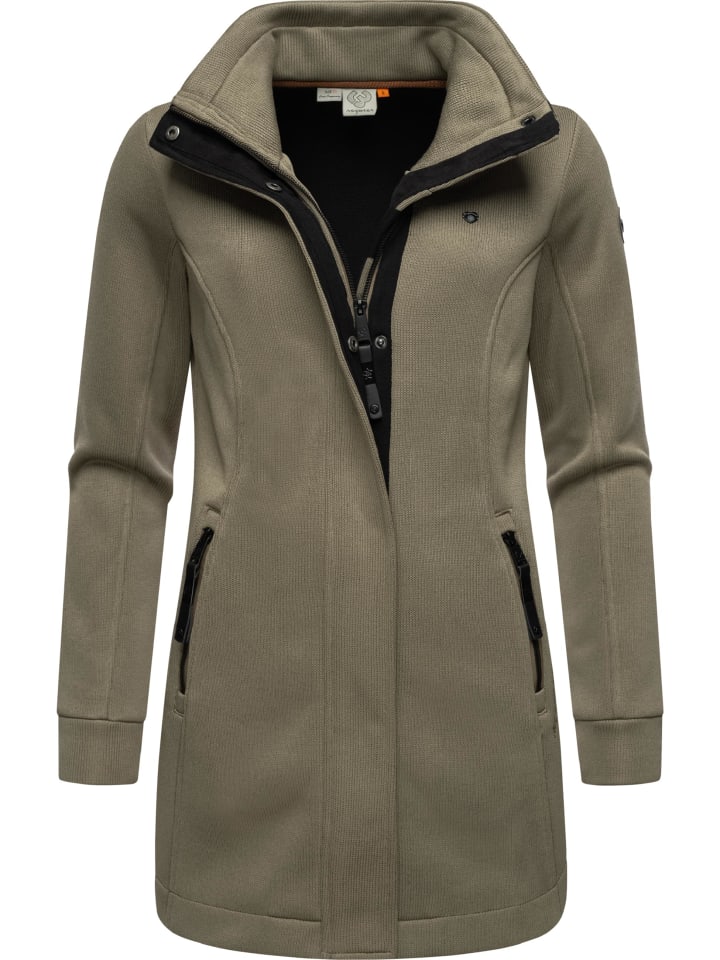 Sweatjacke Letrice Bonded in Mocca24