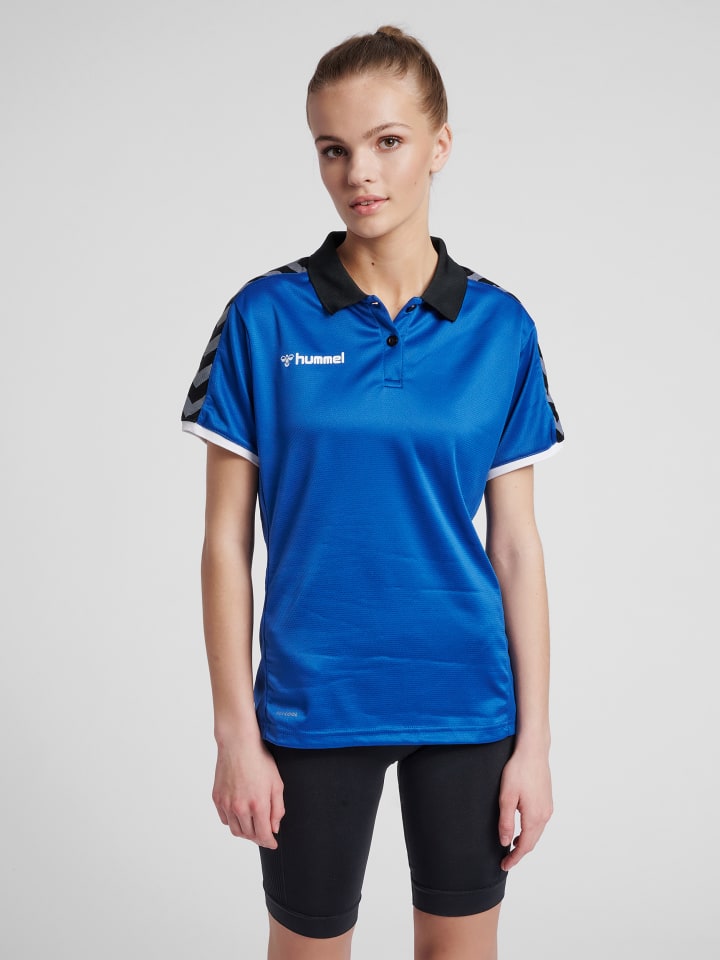 Polo Hmlauthentic Damen in TRUE BLUE