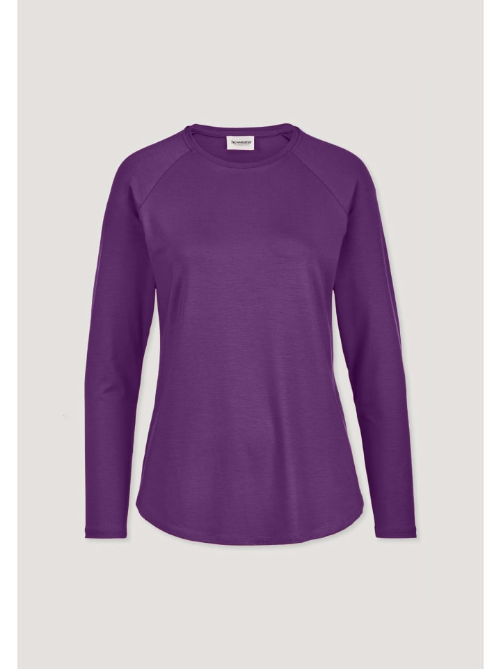 Longsleeve in malvenpink