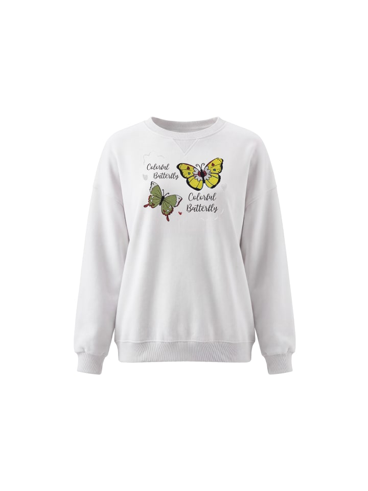 Women Sweatshirt in White