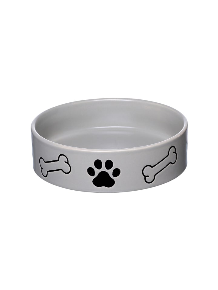 Futternapf Mika Dog in Grau ø 14 cm