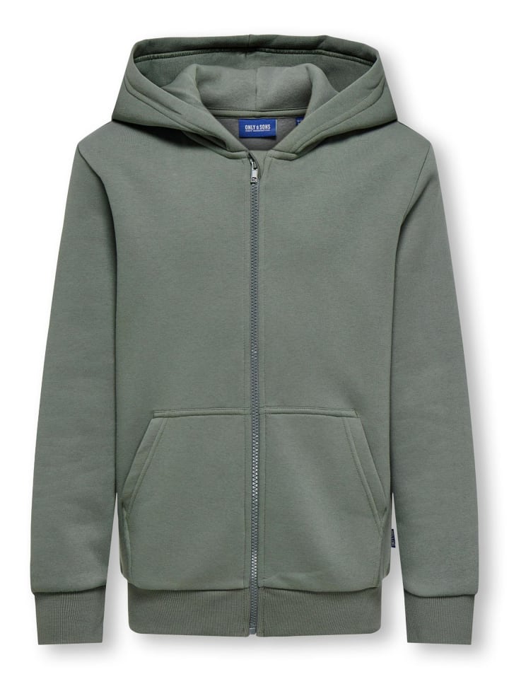 Kapuzenpullover in Castor Gray 1