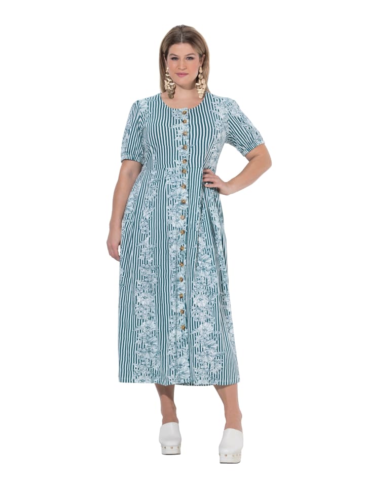 Kleid in petrol
