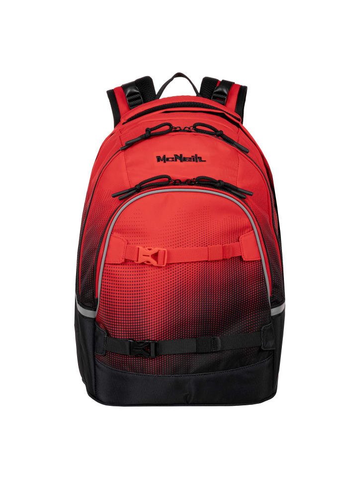 Milo Schulrucksack 43 cm cranberry