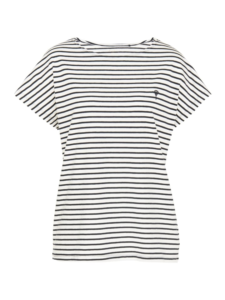 Schlafanzug Oberteil Cosy in Navy Stripes