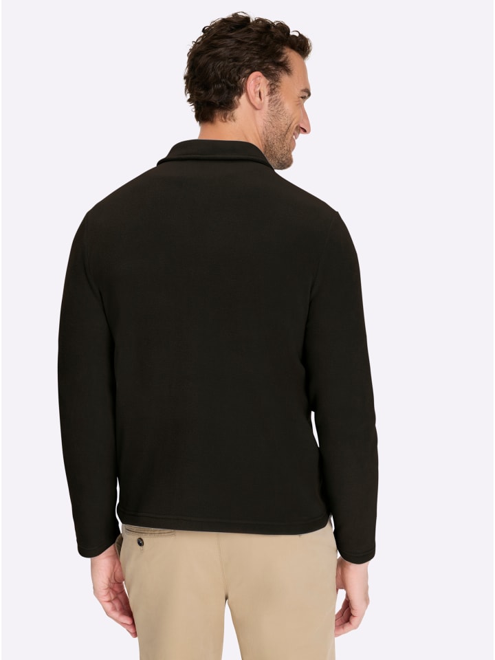 Fleece-Shirt in graphit