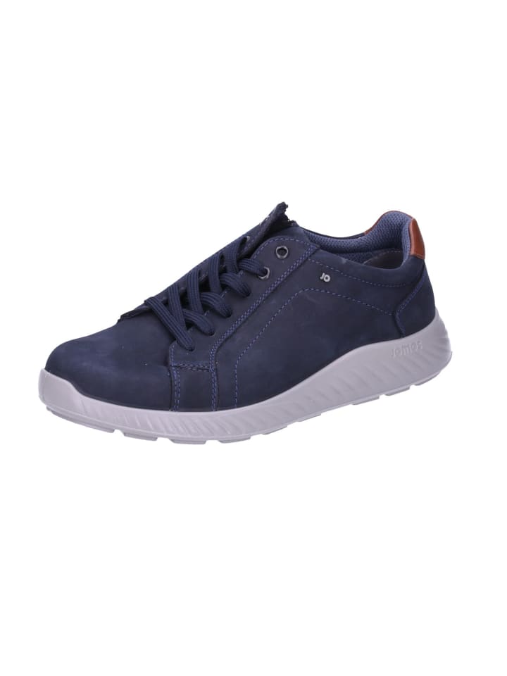 Sportlicher Schnürschuh in blau