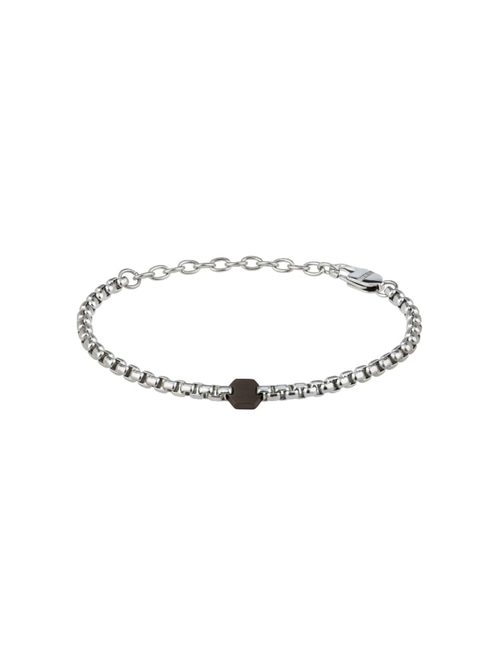 Armband kaleido silber, grau