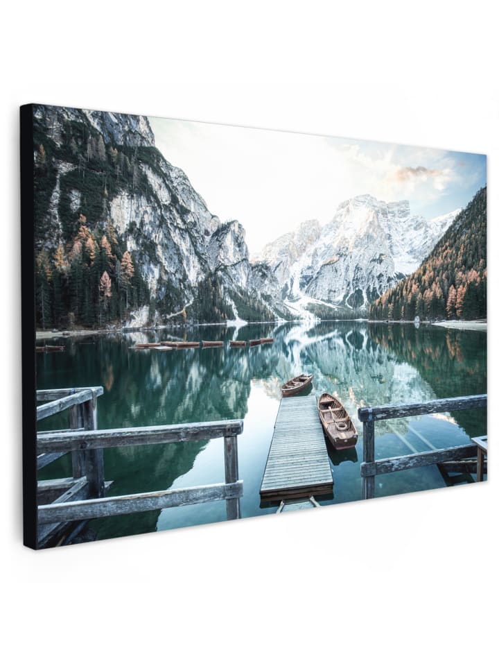 Leinwand Bilder Bergsee