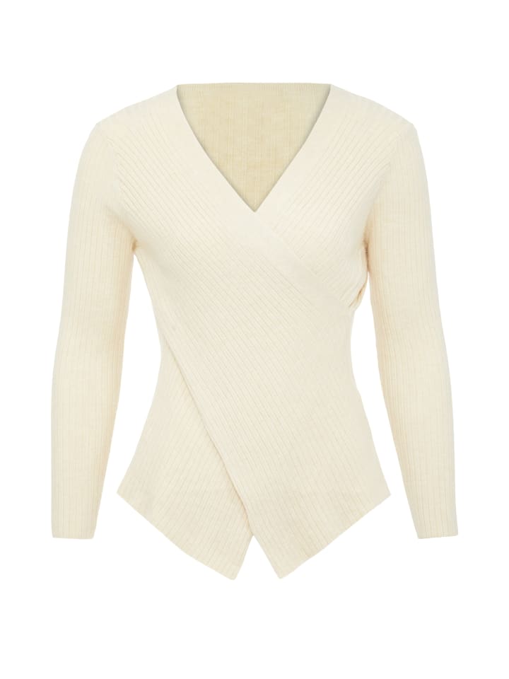 Women Sweater in Wollweiss