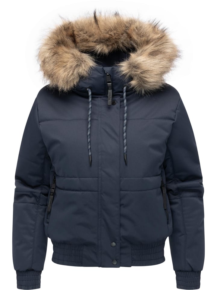 Winterjacke Deluxia YOUMODO in Navy