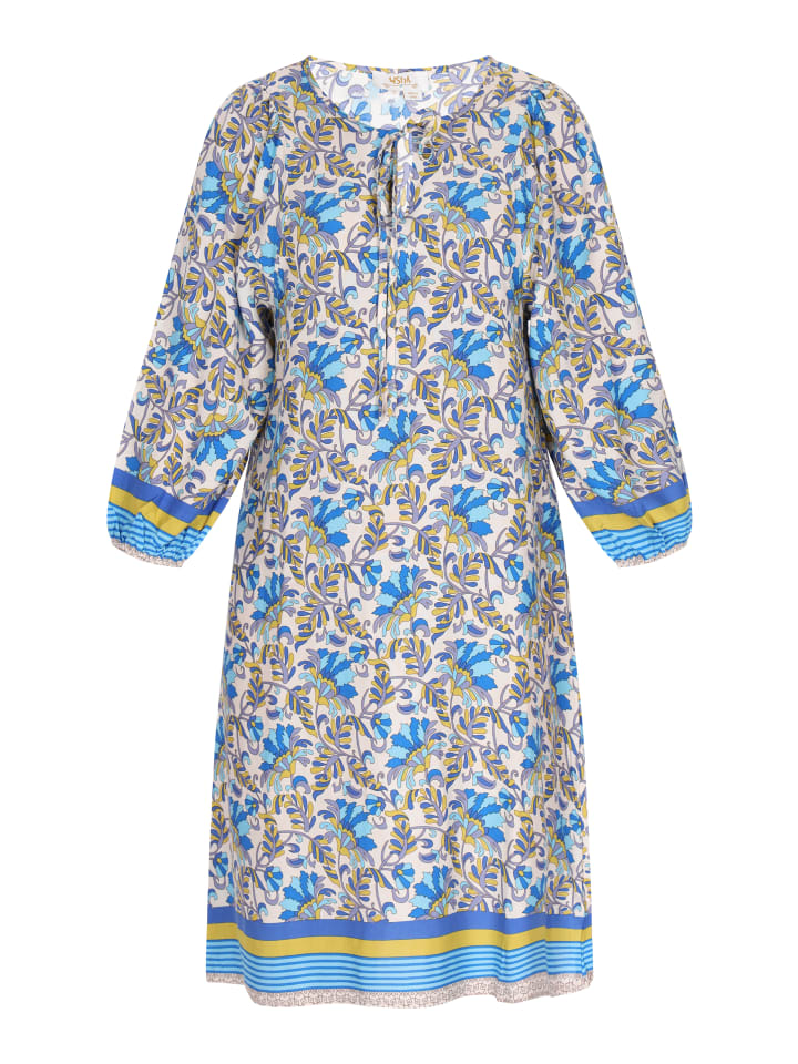 Women Dress in blue multicolor