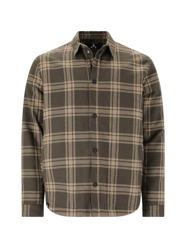 Hemd Hobbis M Quilted Shirt in Dunkelgrau0317