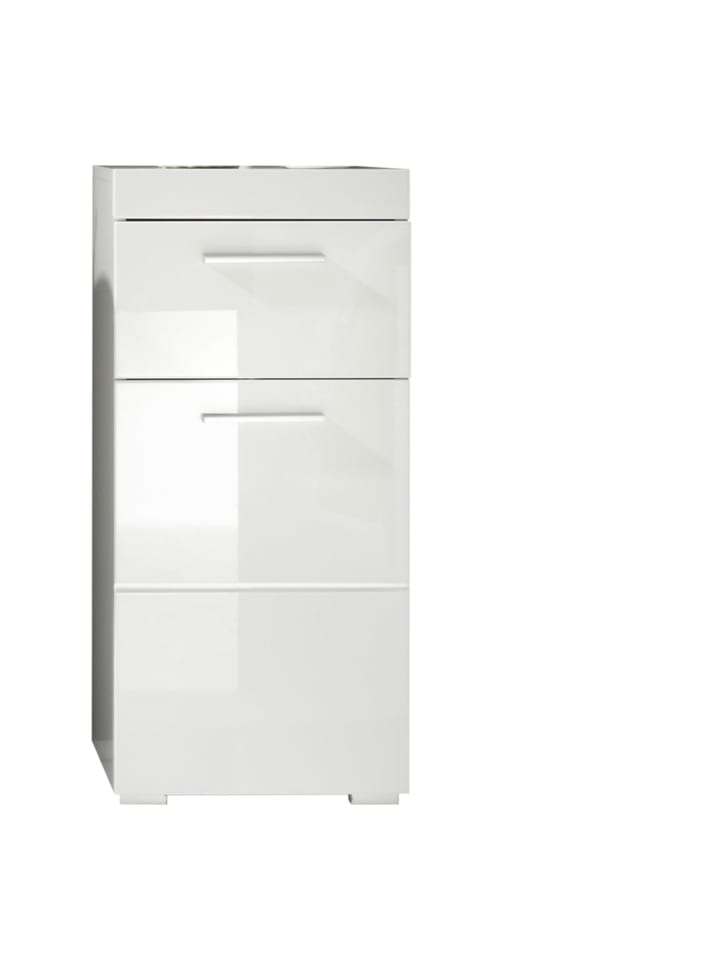 Badschrank AmandaMando Weiß 37 x 31 cm