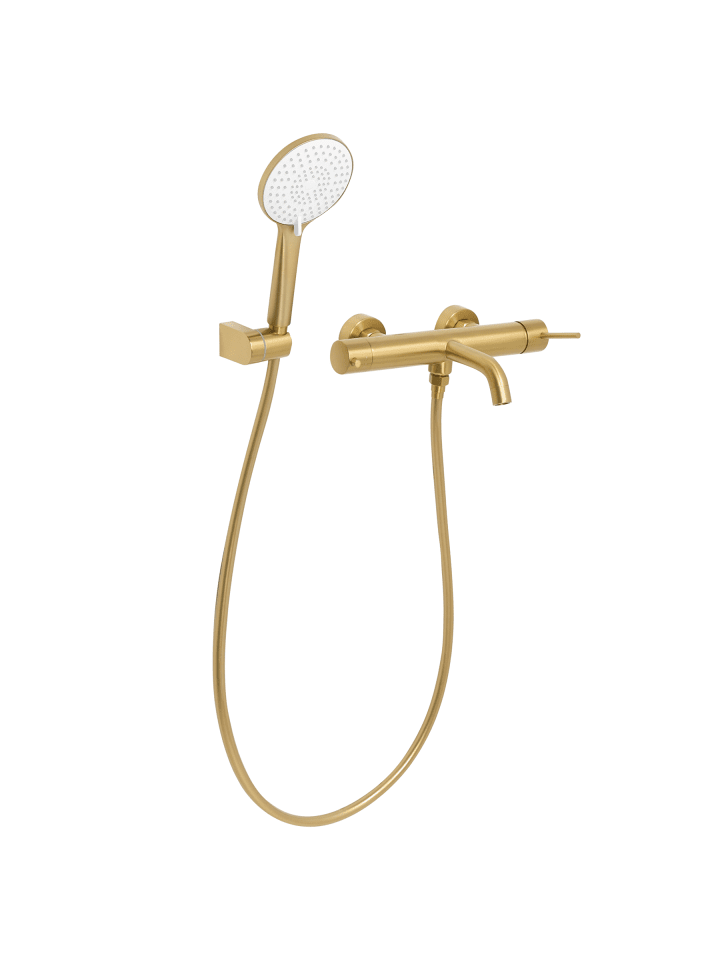 Wannenarmaturen MELIQUINA in Gold - (W) 31 x (H) 164 x (L) 12 cm