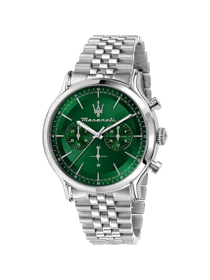 Chronograph für Herren in silber