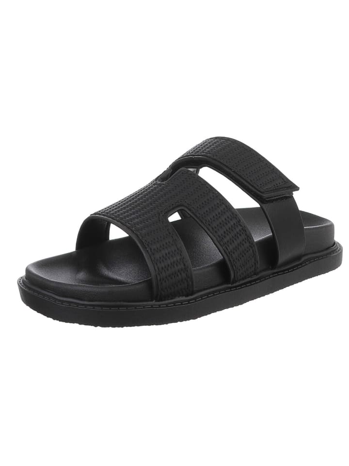 Sandale & Sandalette in Schwarz