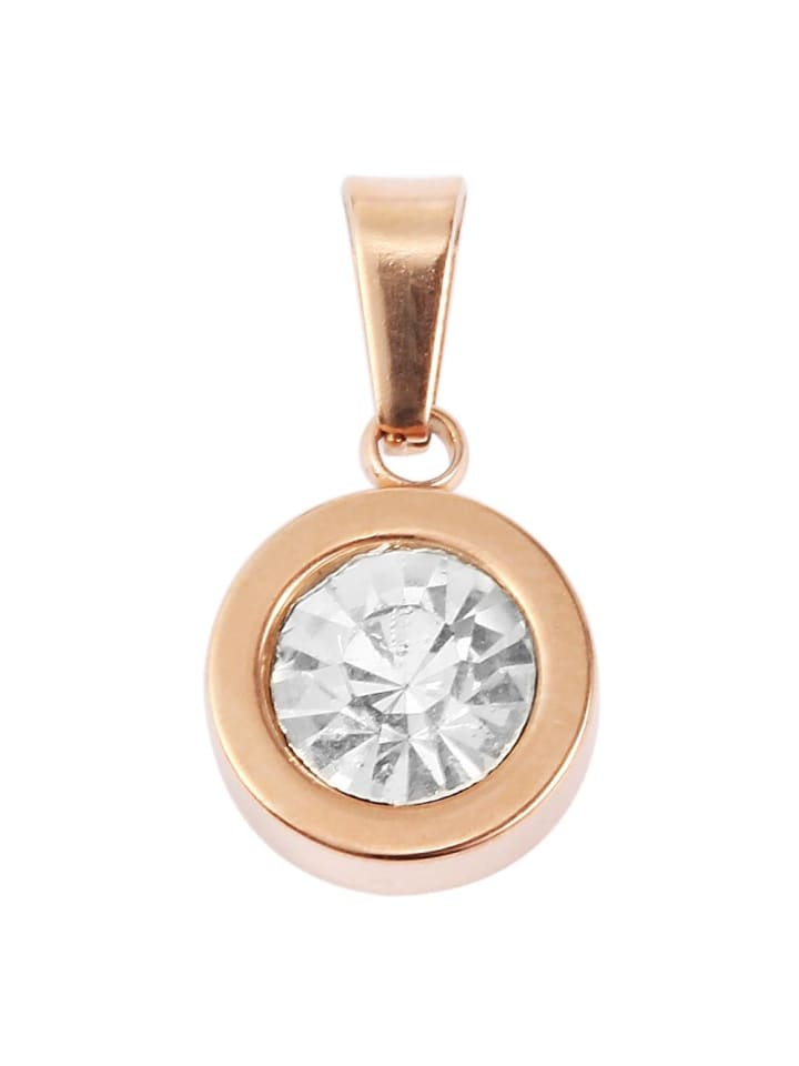 Herren Anhänger aus Edelstahl in gold