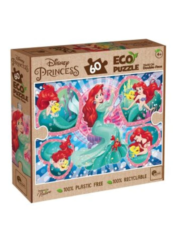 Spiel - DISNEY ECO-PUZZLE DF LITTLE MERMAID 60