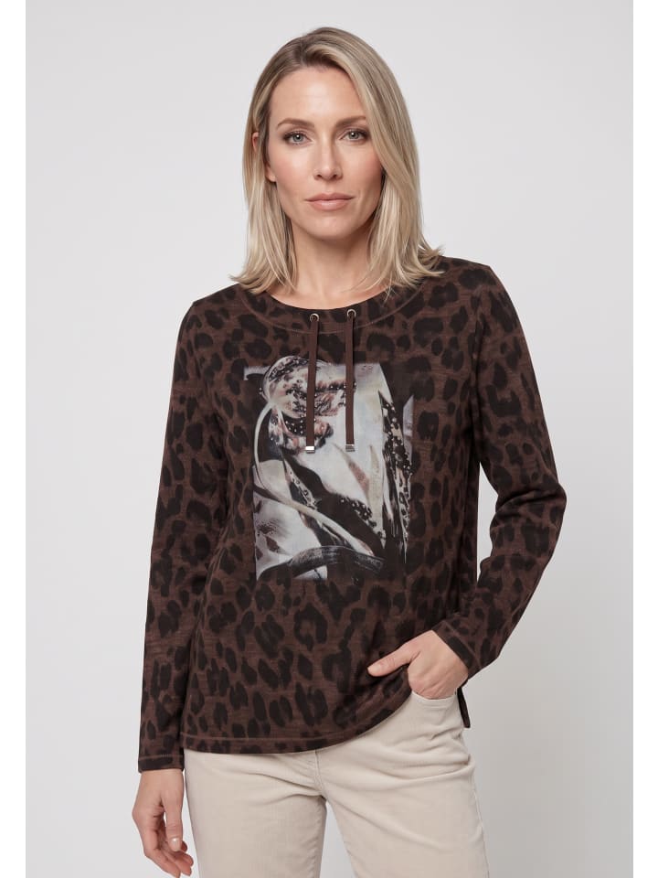 Sweatshirt in Coffee Bean