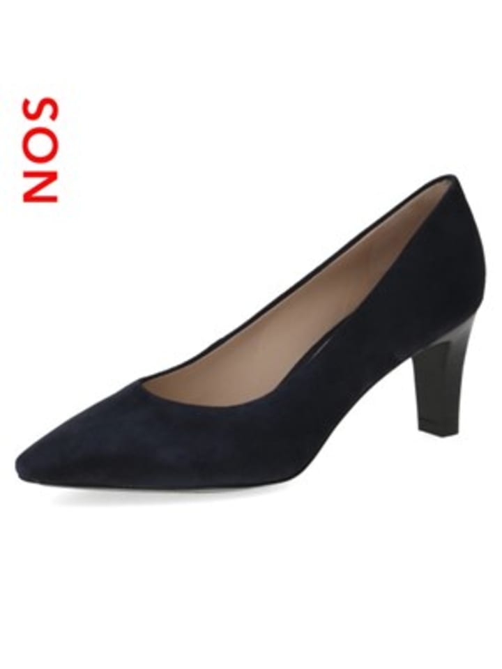 Pump in blau