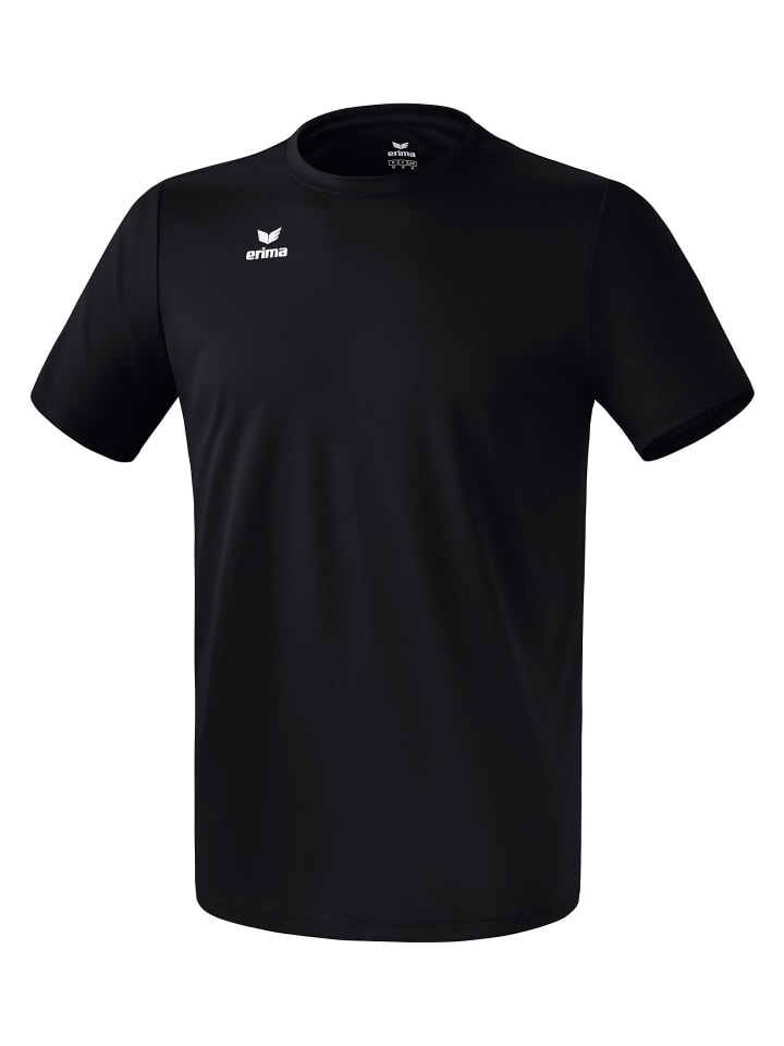 Kinder Teamsport Funktions T-Shirt in schwarz