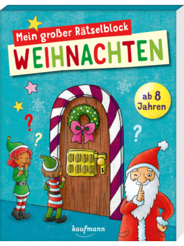 Buch - Mein großer Rätselblock Weihnachten