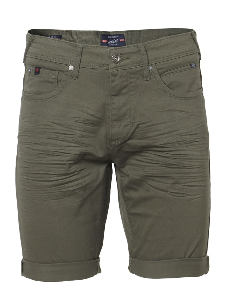 Bermuda Denim Stretch Regular Farben in grun