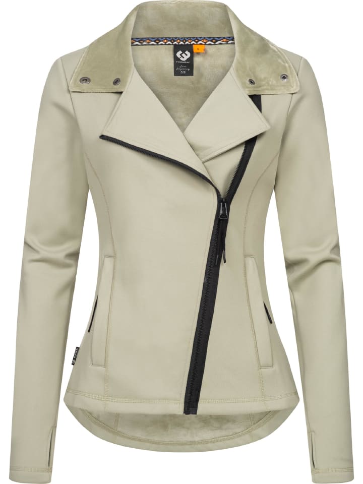 Sweatjacke Saskie in Dusty Olive