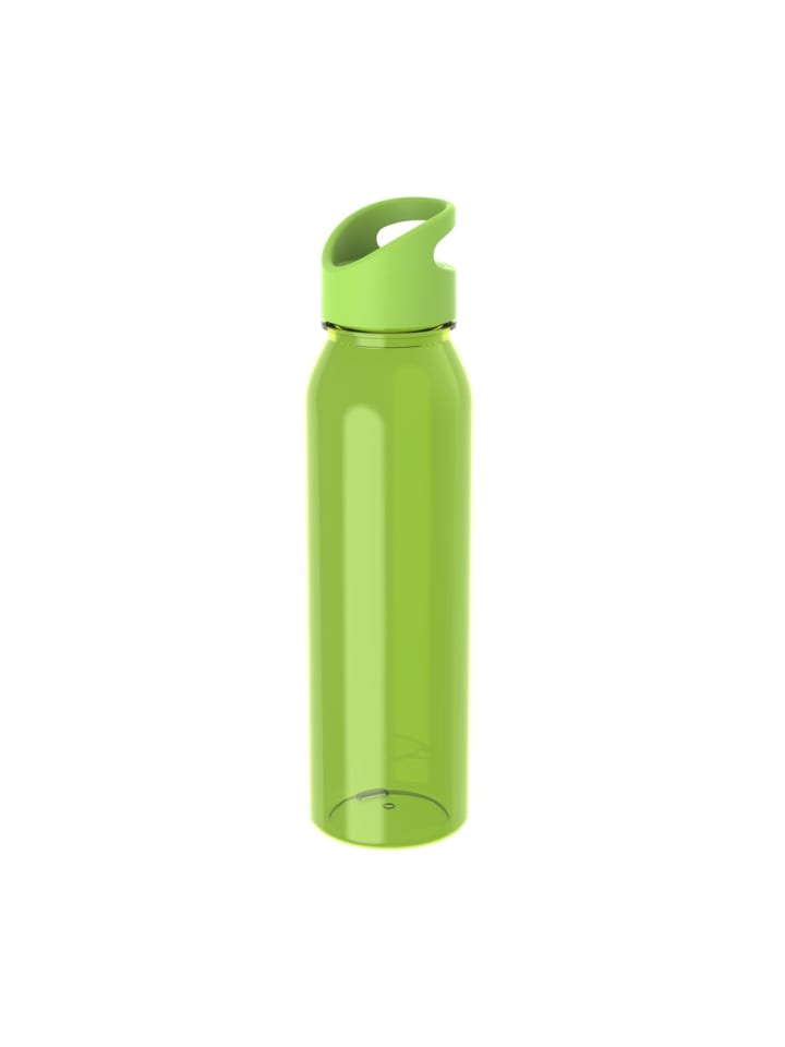 Trinkflasche Active "Wave" in transparent-lime/lime - 650 ml