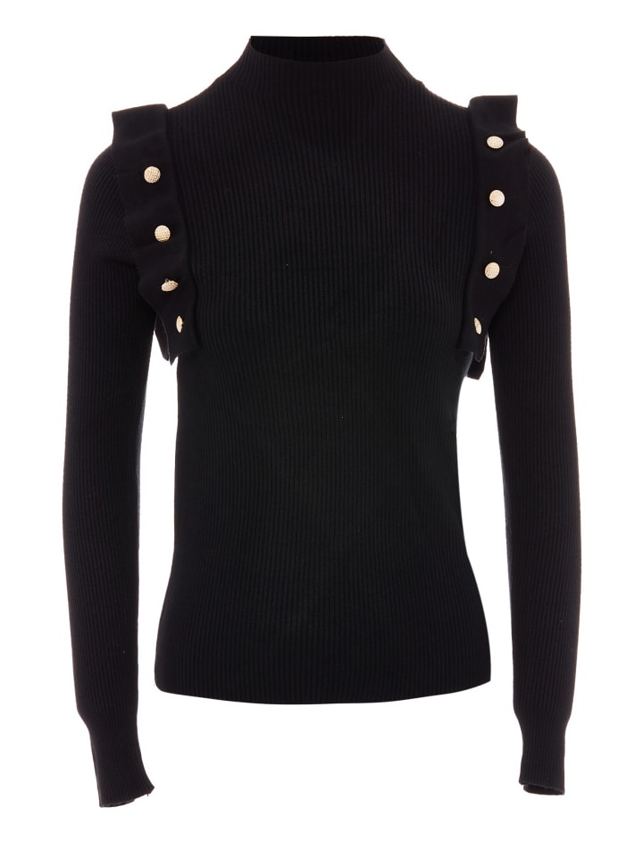 Women Sweater in Schwarz