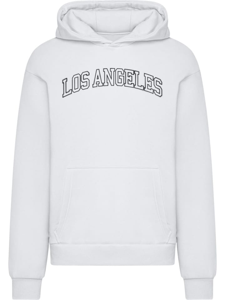 Hoodie "Los Angeles Fluffy Hoody" in Weiß