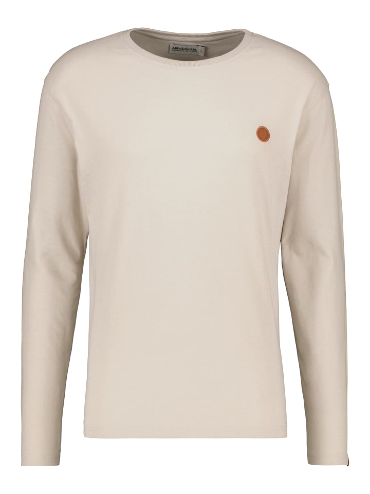 Longsleeve AlexAK A in pumice melange