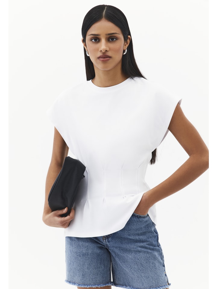 Rundhalsshirt WHITE